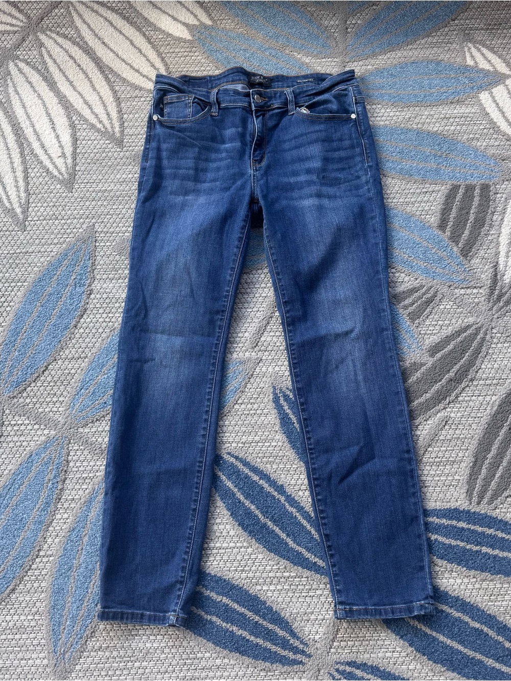Judy‎ Blue Jeans Womens Size 13/31 Straight Fit Mid Rise Stretch JB82356DK